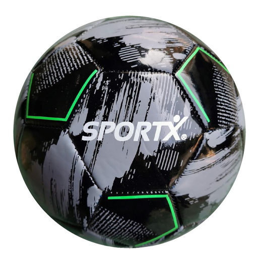 Picture of SportX Soccer Ball Grey/Black 330-350GR